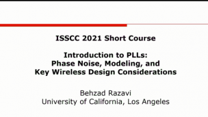 ISSCC2021 短期课程-锁相环-Behzad Razavi